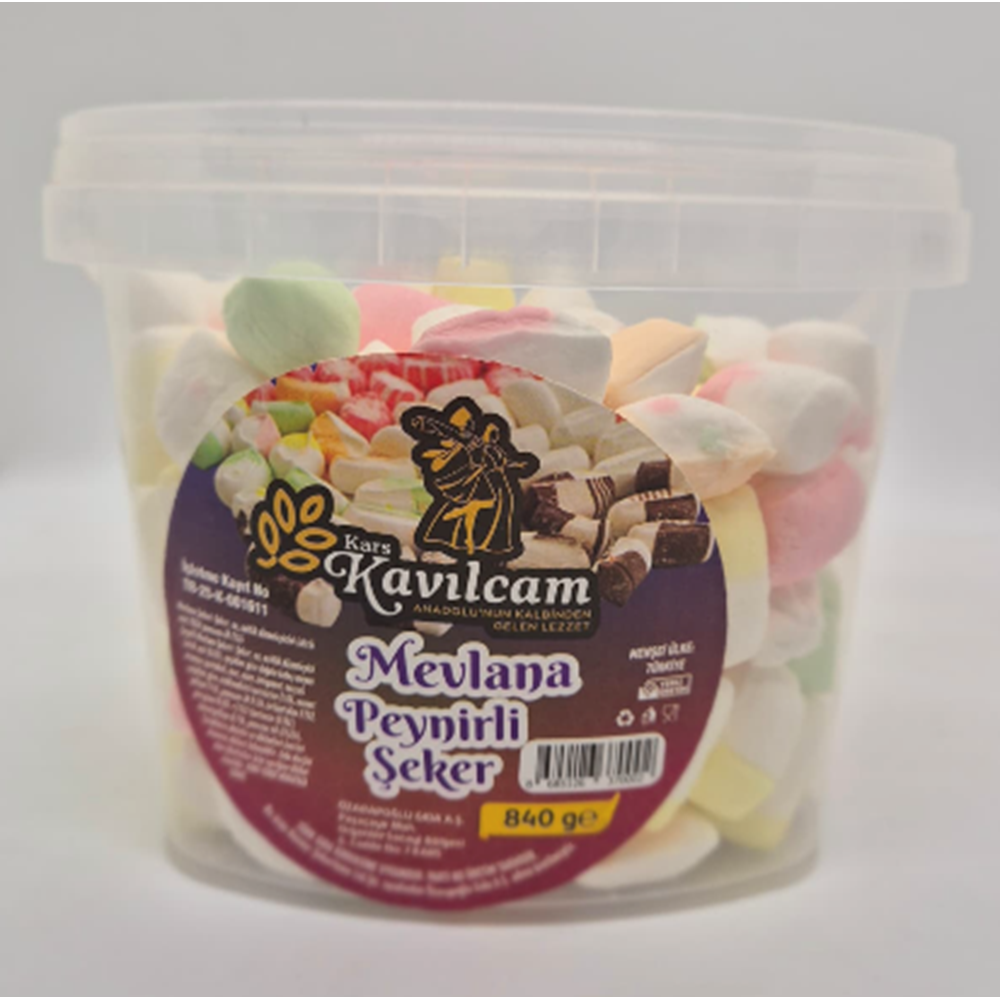 AKİDE ŞEKERİ RENKLİ 840GR