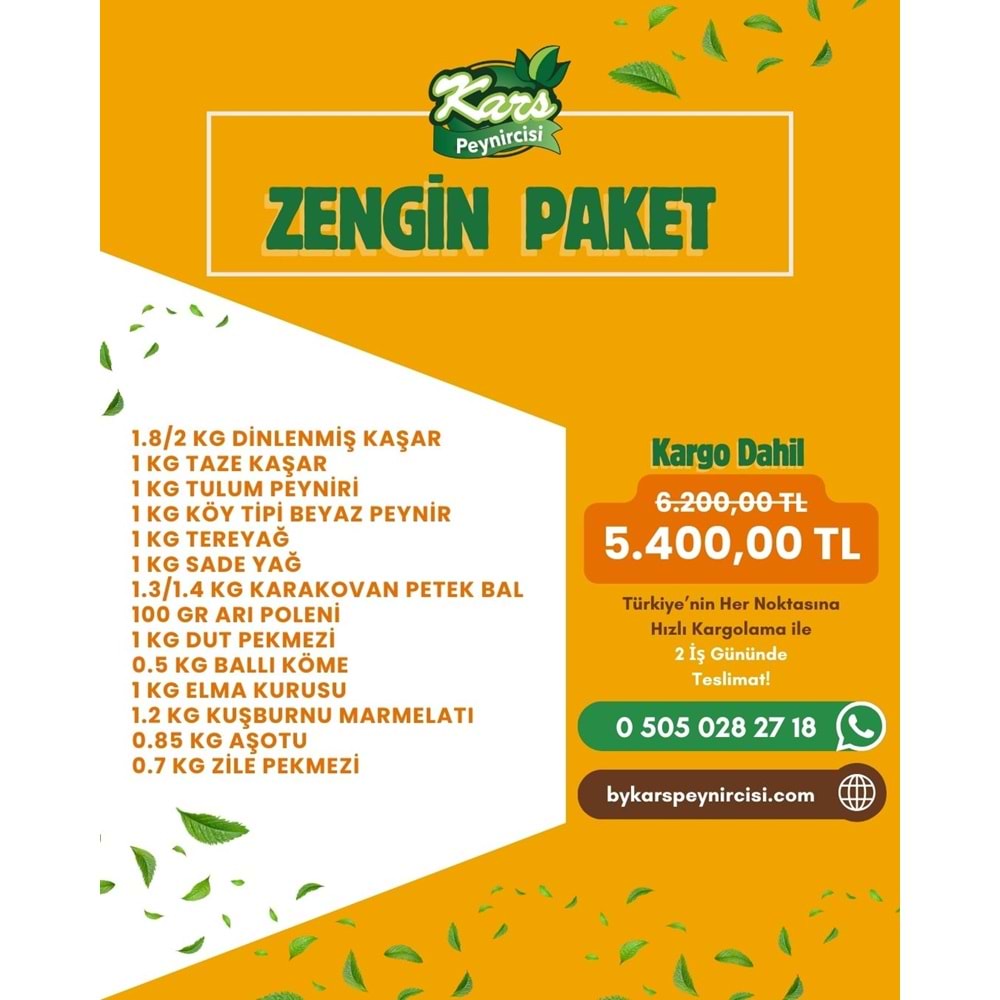 ZENGİN PAKET