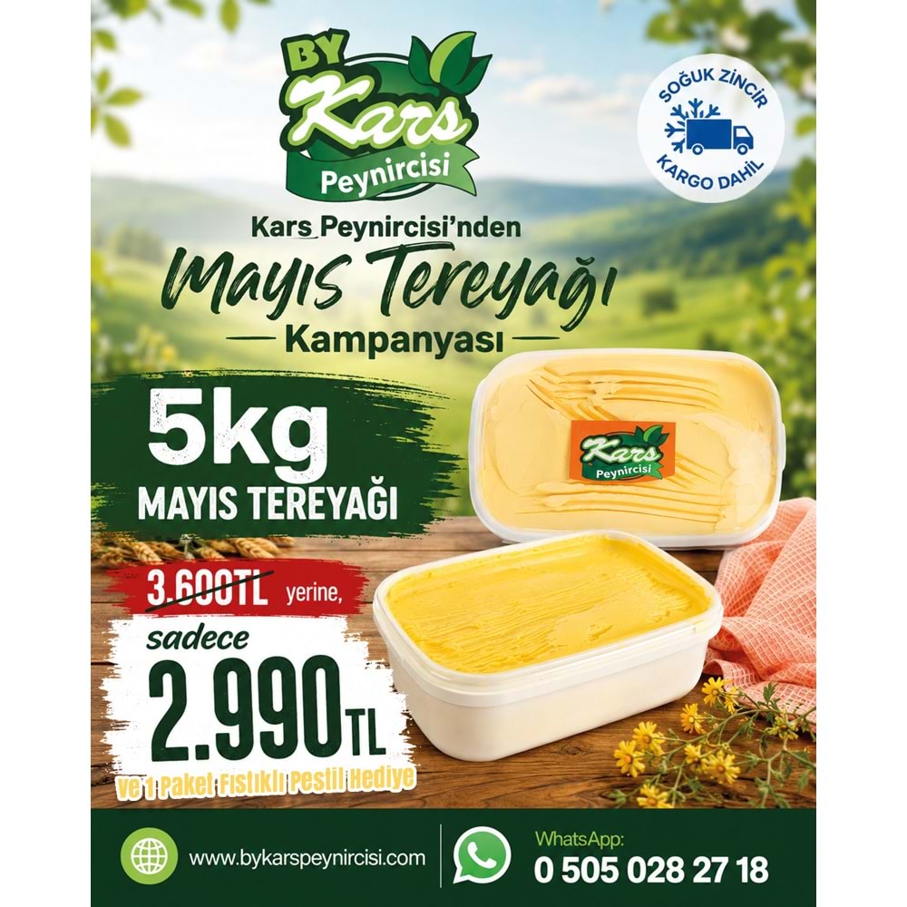 MAYIS TEREYAĞI PAKETİ