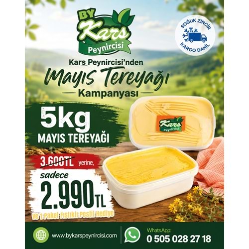 MAYIS TEREYAĞI PAKETİ